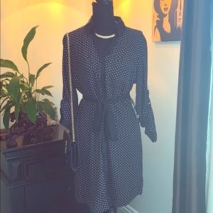 Express Long Sleeve Shirt Dress